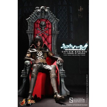 Captain Harlock Movie Masterpiece Action Figure 1/6 Captain Harlock with Throne of Arcadia 30 cm